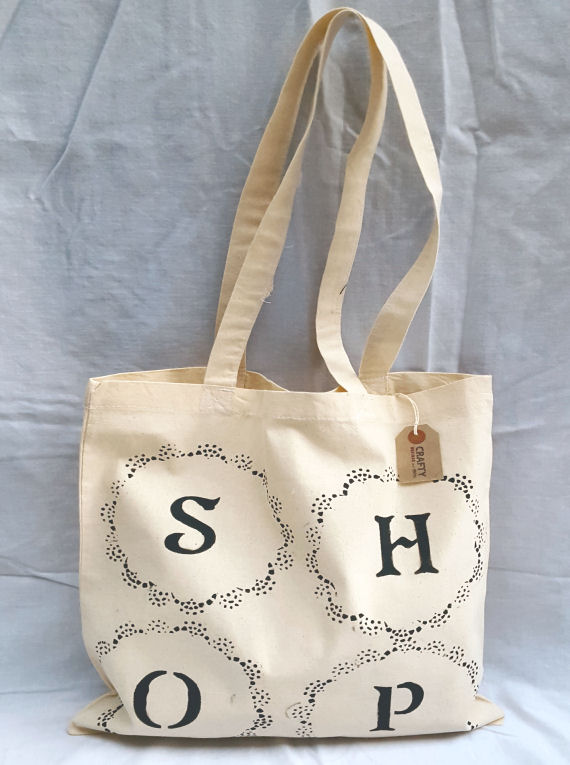 Handmade Bag Shop | Cotton Tote Bags | Shopping bags | Handbags | Crafty Designs and Gifts