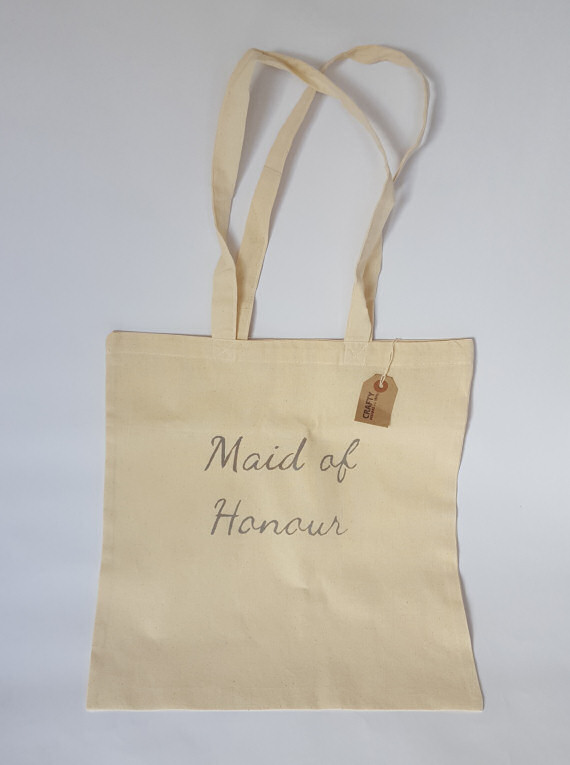 Cotton Tote Maid of Honour Design